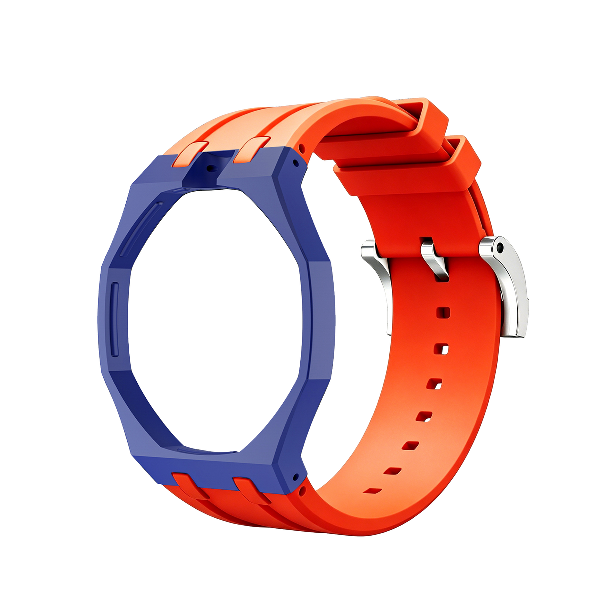 VA-Armband Exklusives Biokeramik-Gehäuse & Silikonarmband in gemischten Farben