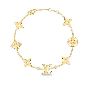 [VA]STERN- UND SONNEN-ARMBAND MIT 7 MOTIVEN IN GOLD