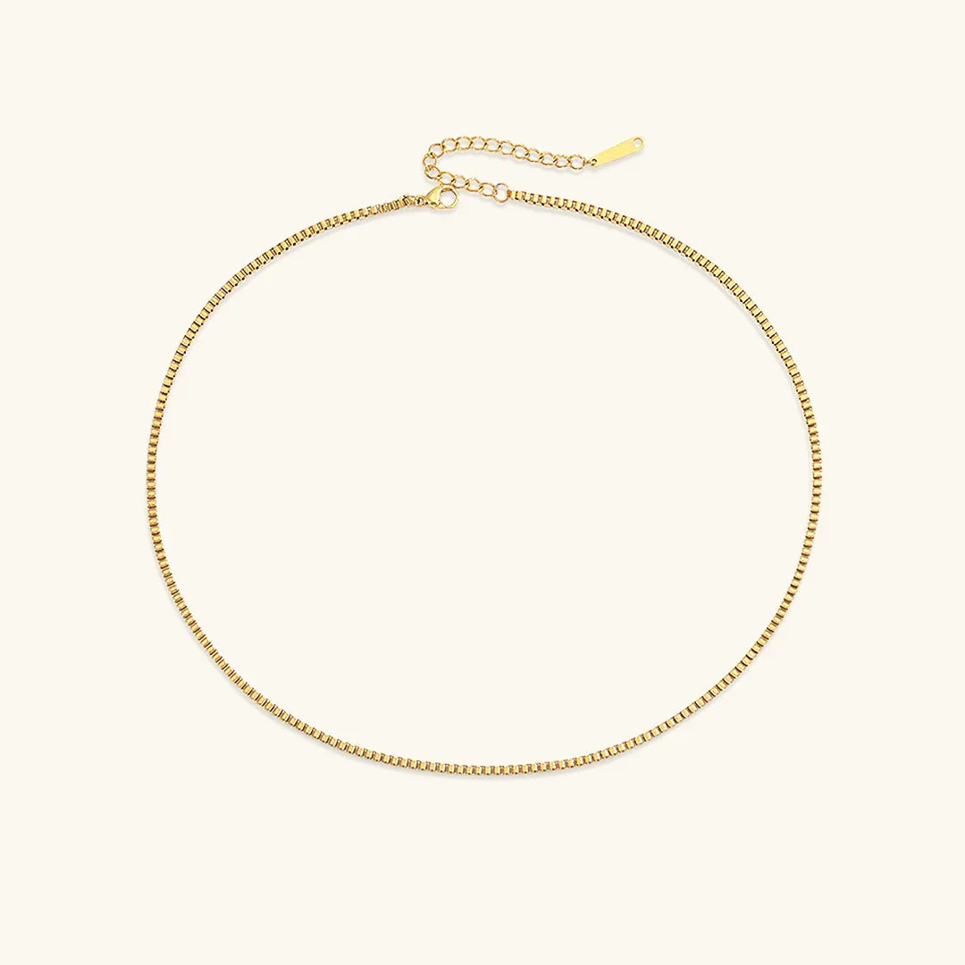 [VA]Danica Panzerketten-Halskette in Gold
