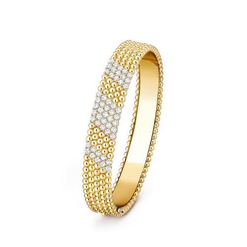 [VA]  FIVE-ROW DIAMOND BRACELET