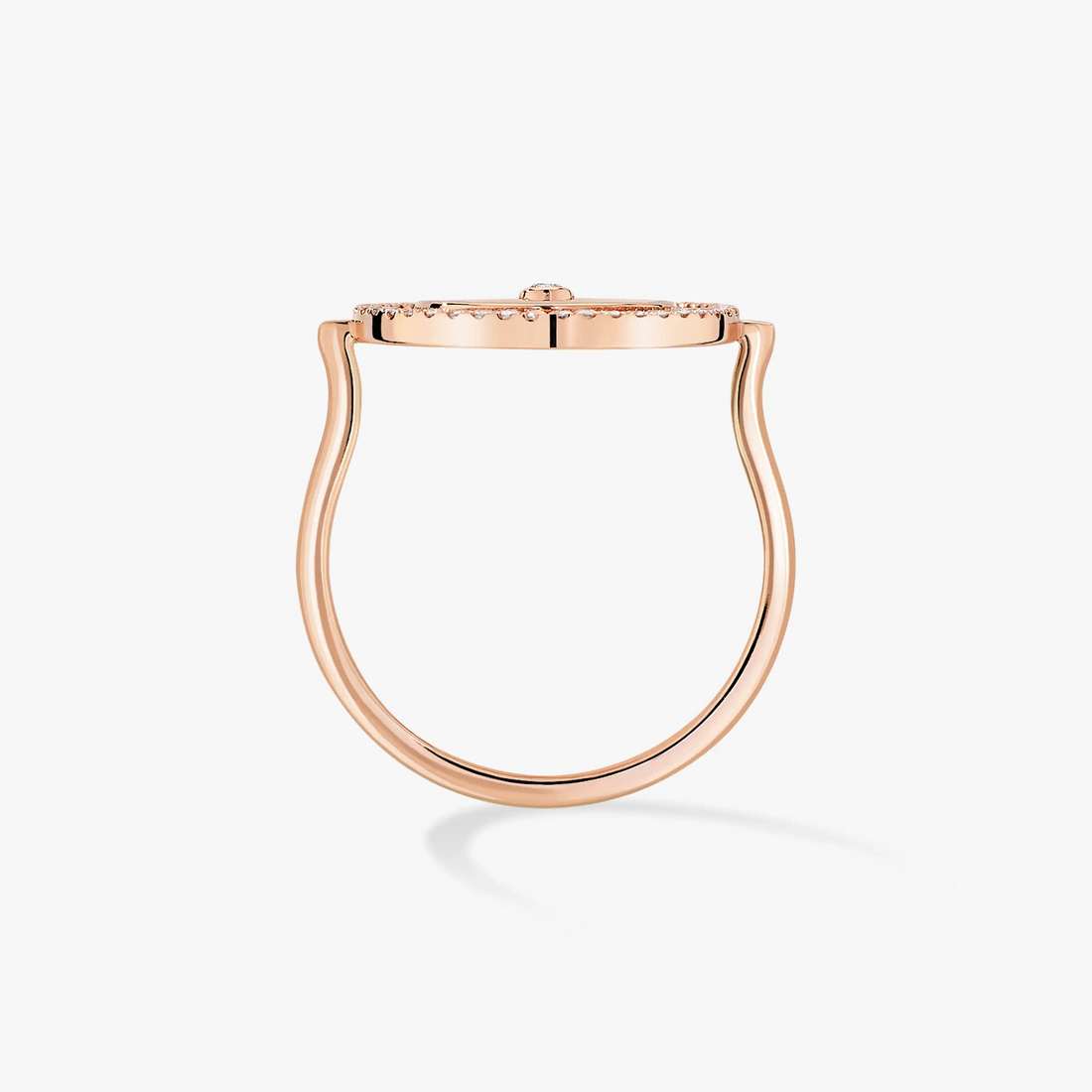 [VA]Lucky Move Rose Gold Diamond Ring