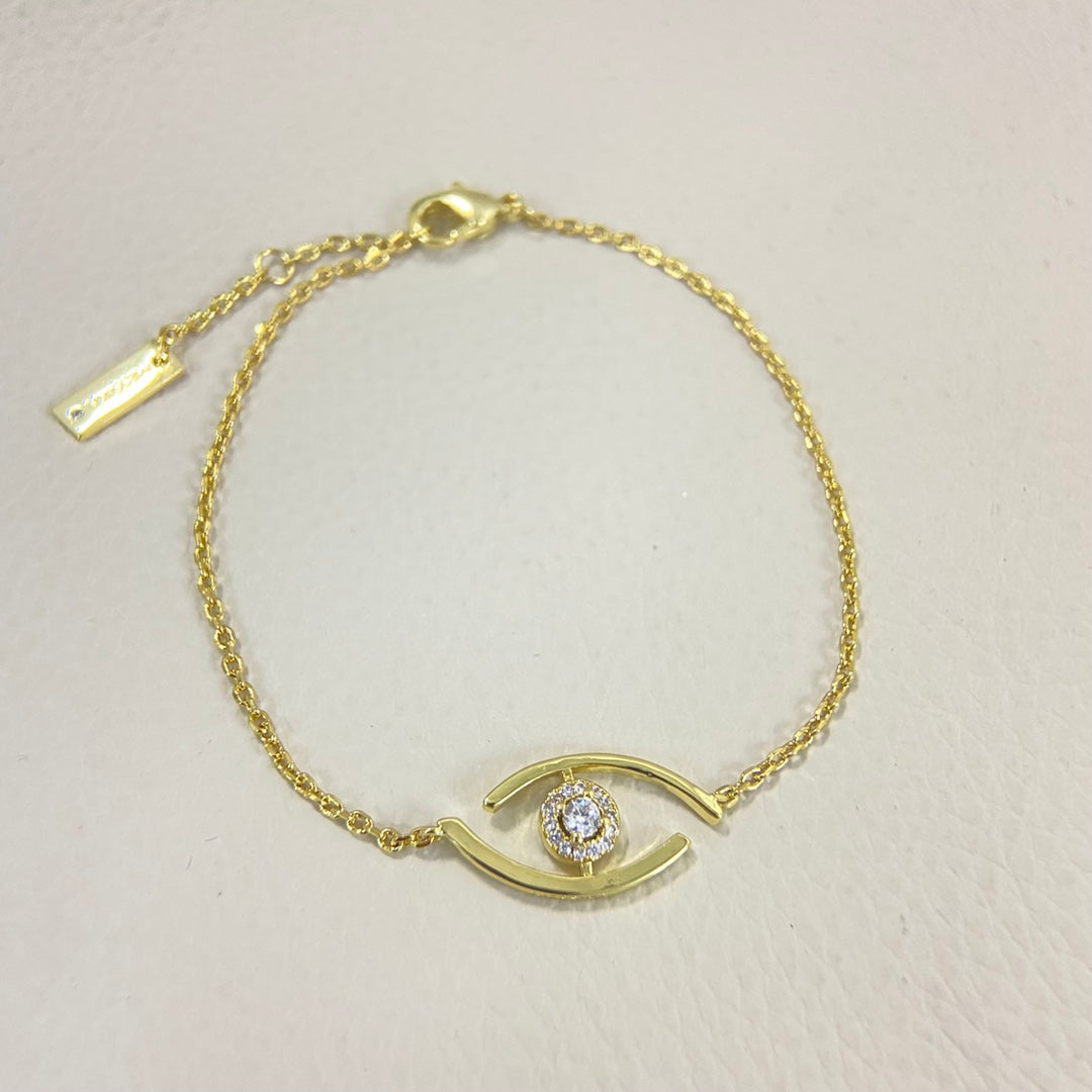 [VA]Lucky Eye Pave-Set Diamond Bracelet