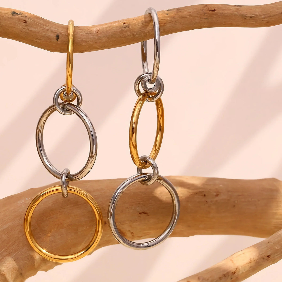 [VA]Gabriela Two-Tone Ring Stack