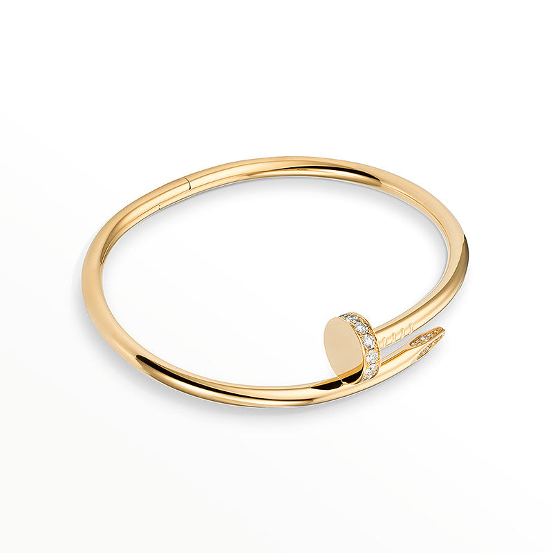 [VA]JUSTE UN CLOU ARMBAND 3,5 MM MIT DIAMANTEN