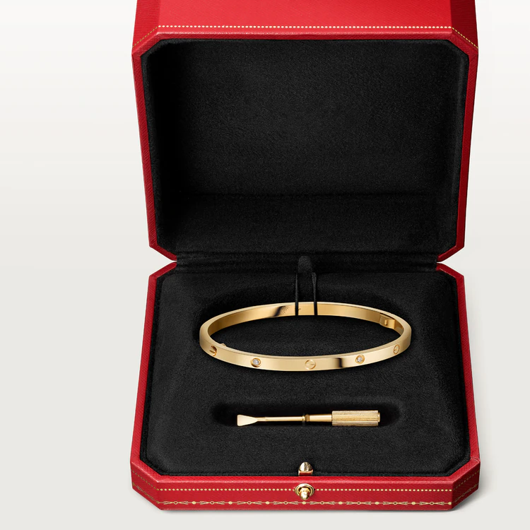 [VA]LOVE BRACELET 3.65MM 6 DIAMONDS