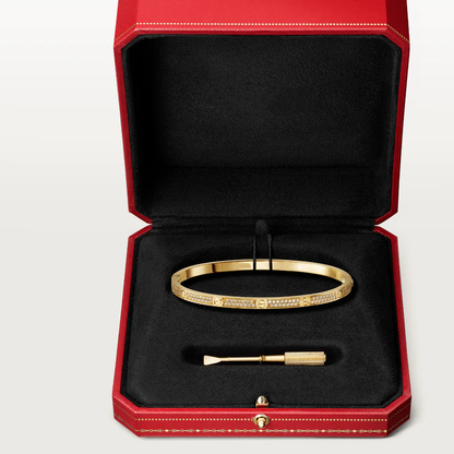 [VA]LOVE BRACELET 3.65MM DIAMOND-PAVED