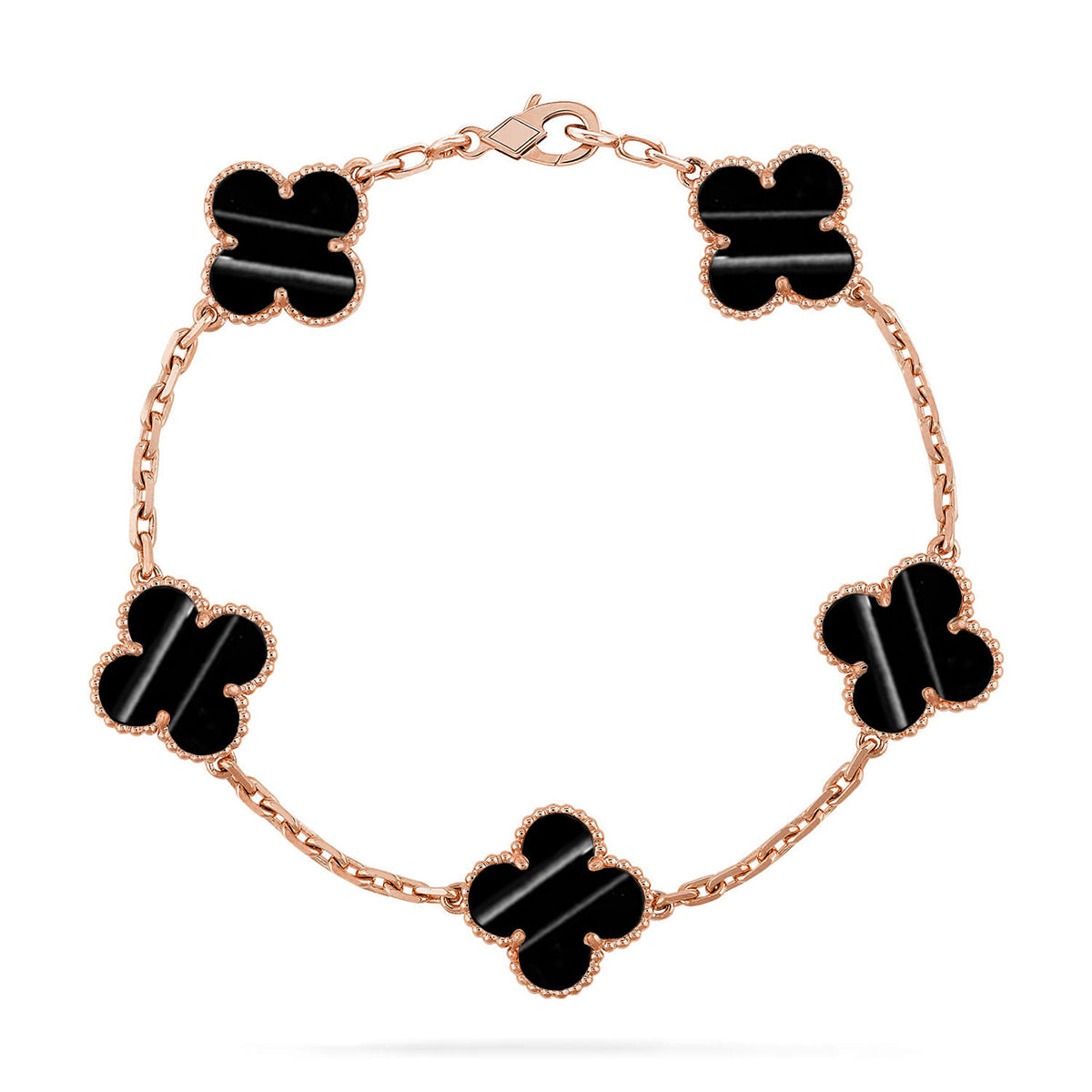 [VA]LUCKY CLOVER 5-MOTIV-ARMBAND - PULSE STONE KOLLEKTION