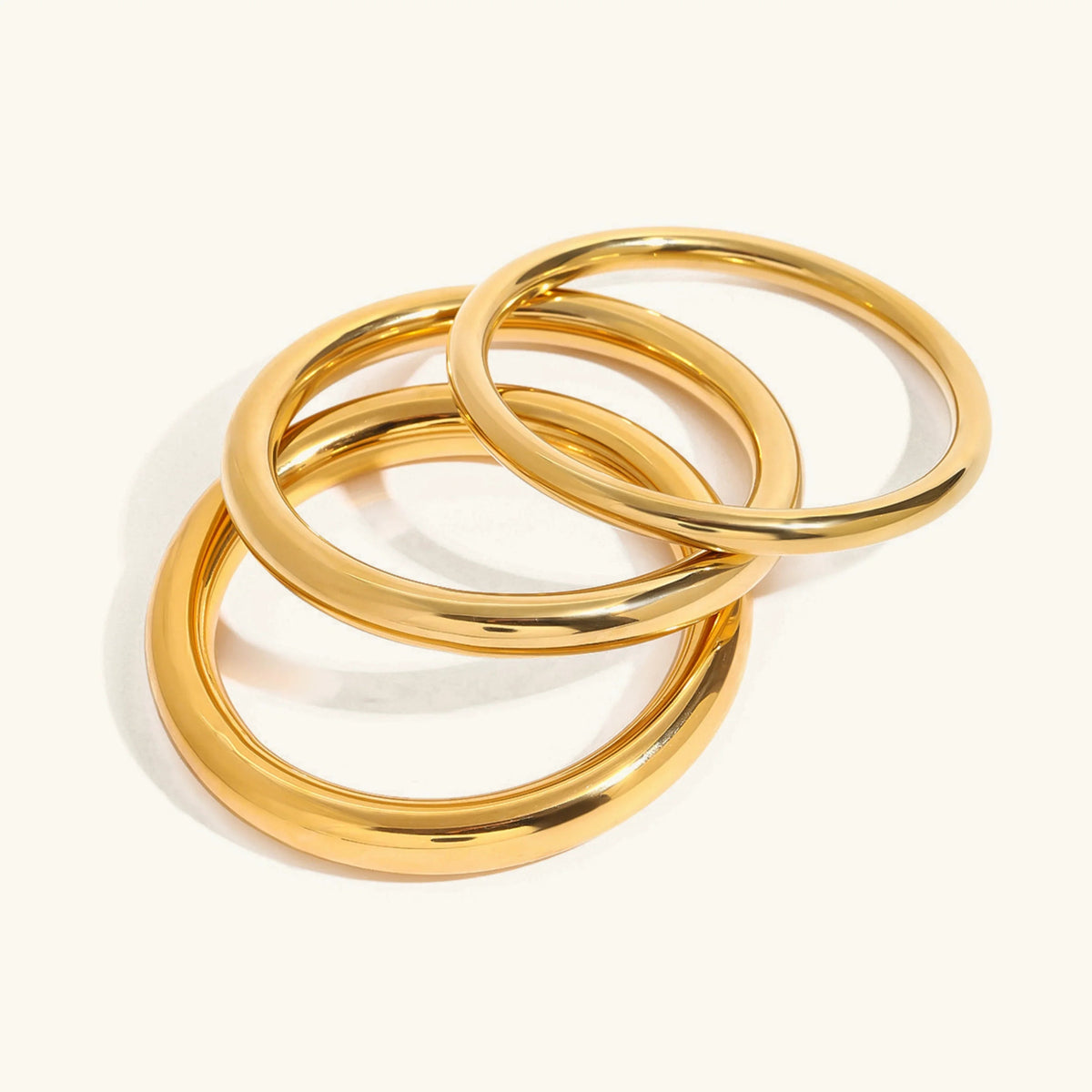 [VA]Lina Smooth Gold Bangle