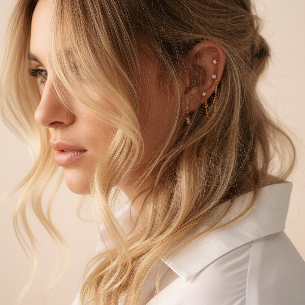 [VA]Dina Essential Diamond Earrings Bundle