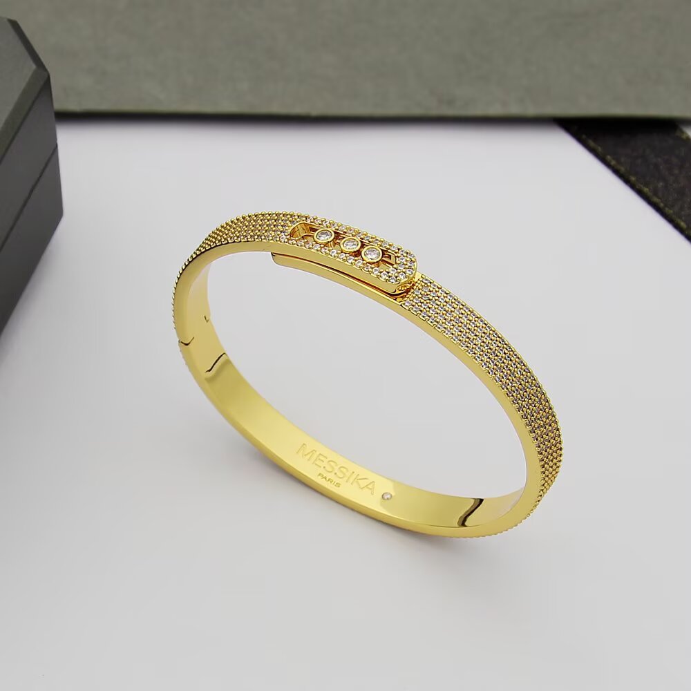 [VA]Move Noa Full Pavé Diamond Bangle Bracelet