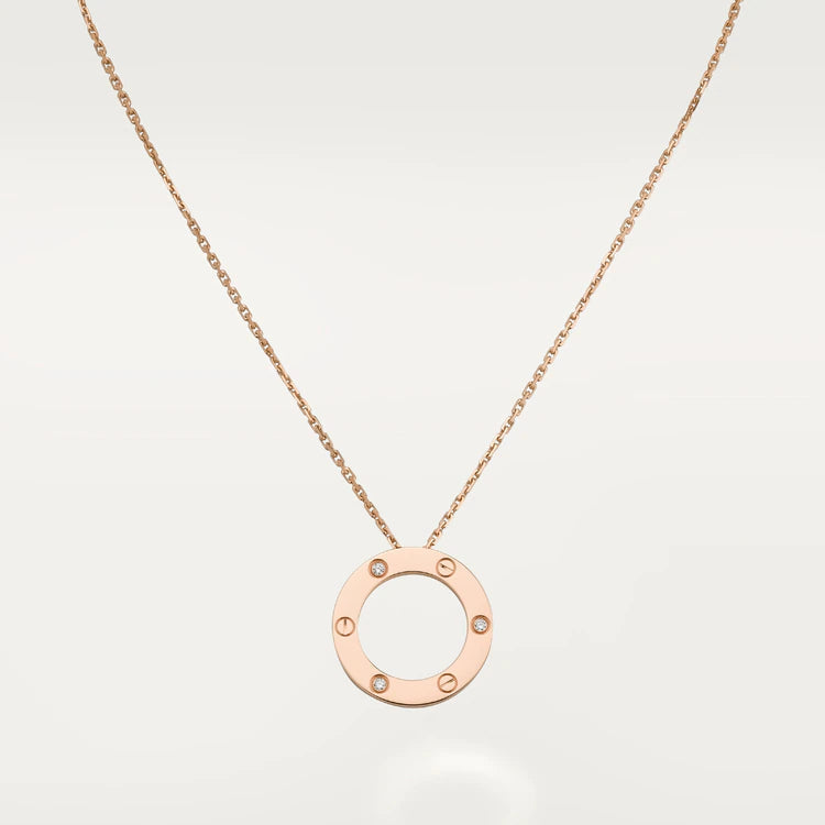 [VA]LOVE HALSKETTE 16MM 3 DIAMANTEN