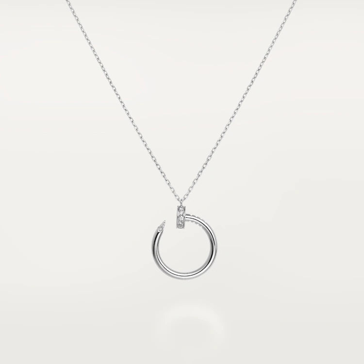 [VA]JUSTE HALSKETTE SILBER