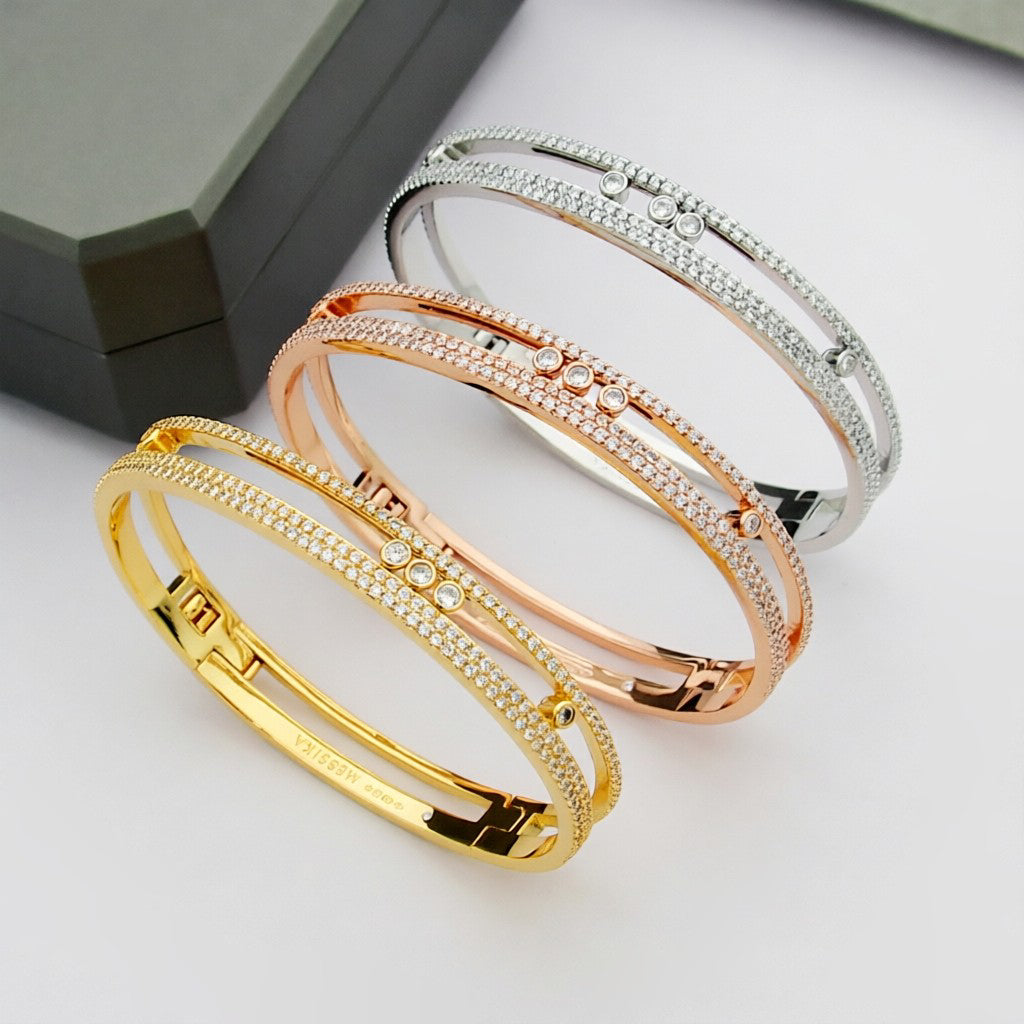 [VA]Move Romane pavé bangle