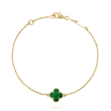 [VA]CLOVER-ARMBAND MALACHIT 1 MOTIV