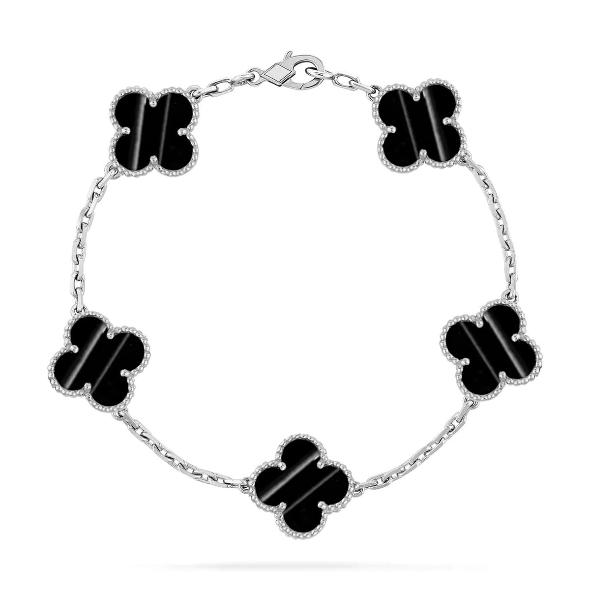 [VA]LUCKY CLOVER 5-MOTIV-ARMBAND - PULSE STONE KOLLEKTION
