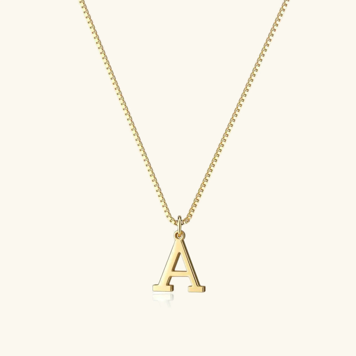 [VA]Therese Initialen-Halskette in Gold