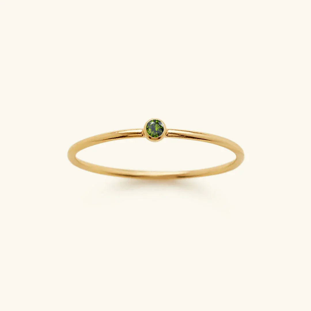 [VA]Amelia Birthstone Stacker Ring