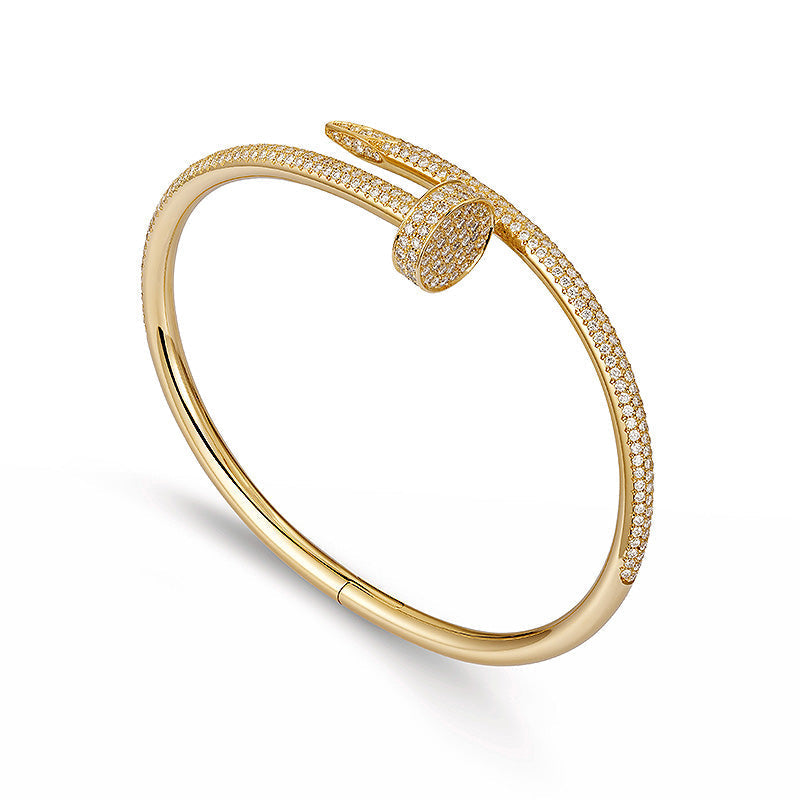 [VA]JUSTE UN CLOU ARMBAND 3,5 MM VOLLDIAMANTEN