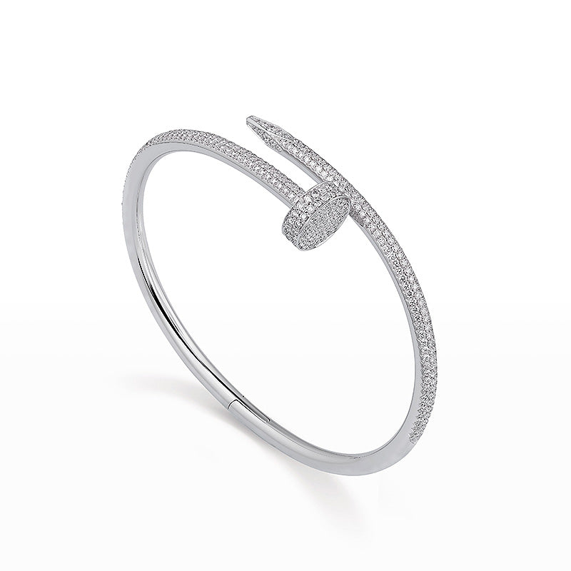[VA]JUSTE UN CLOU ARMBAND 3,5 MM VOLLDIAMANTEN