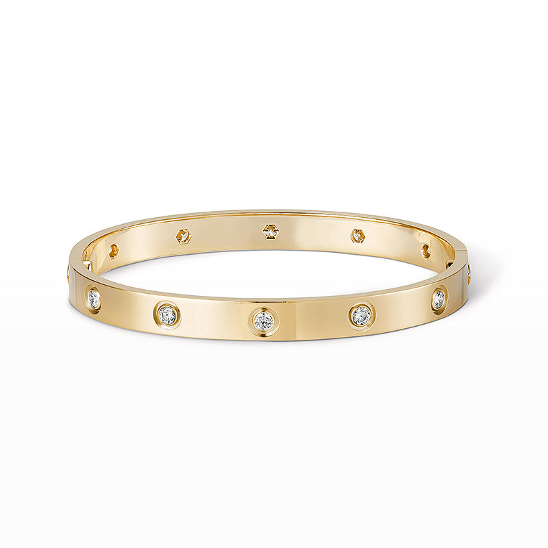 [VA]LOVE ARMBAND 6,1MM 10 DIAMANTEN