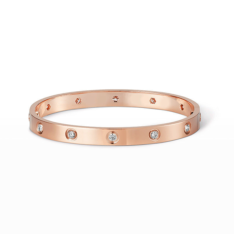 [VA]LOVE ARMBAND 6,1MM 10 DIAMANTEN