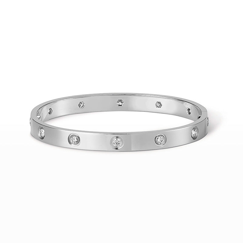 [VA]LOVE ARMBAND 6,1MM 10 DIAMANTEN