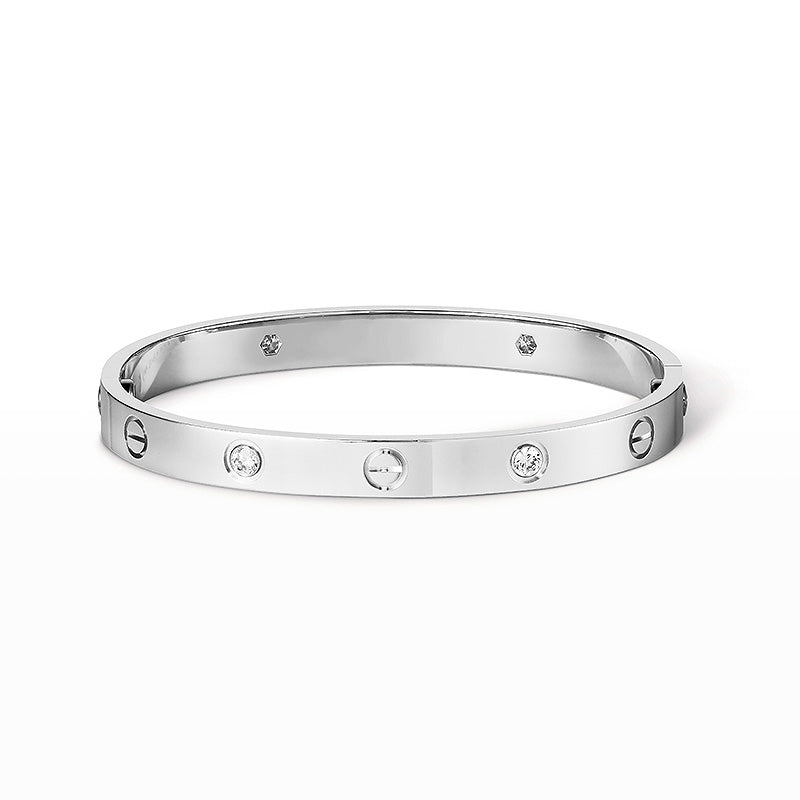 [VA]LOVE BRACELET 6.1MM 4 DIAMONDS