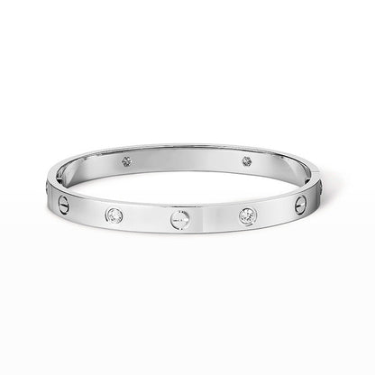 [VA]LOVE BRACELET 6.1MM 4 DIAMONDS