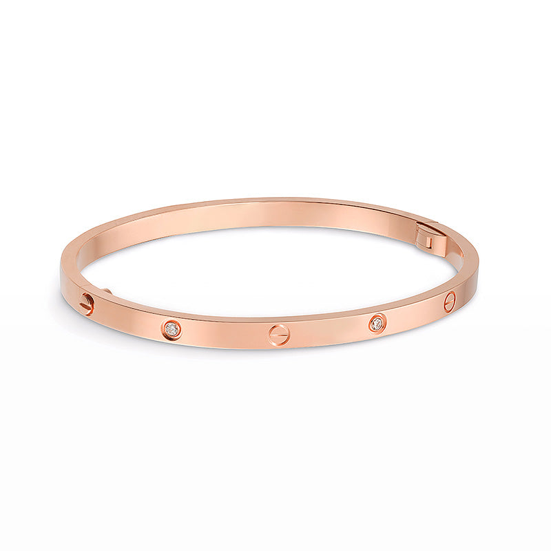 [VA]LOVE BRACELET 3.65MM 6 DIAMONDS