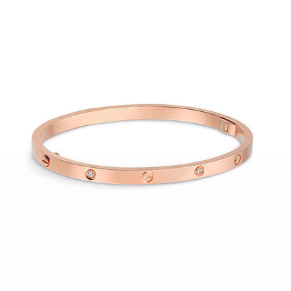 [VA]LOVE BRACELET 3.65MM 6 DIAMONDS