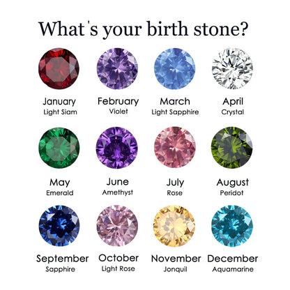 [VA]Caitlin Birthstone Pearl Necklace