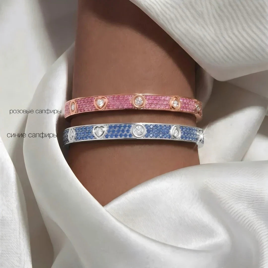 [VA]Classic 6.1mm Love Bracelet 10-Diamond Full Pavé