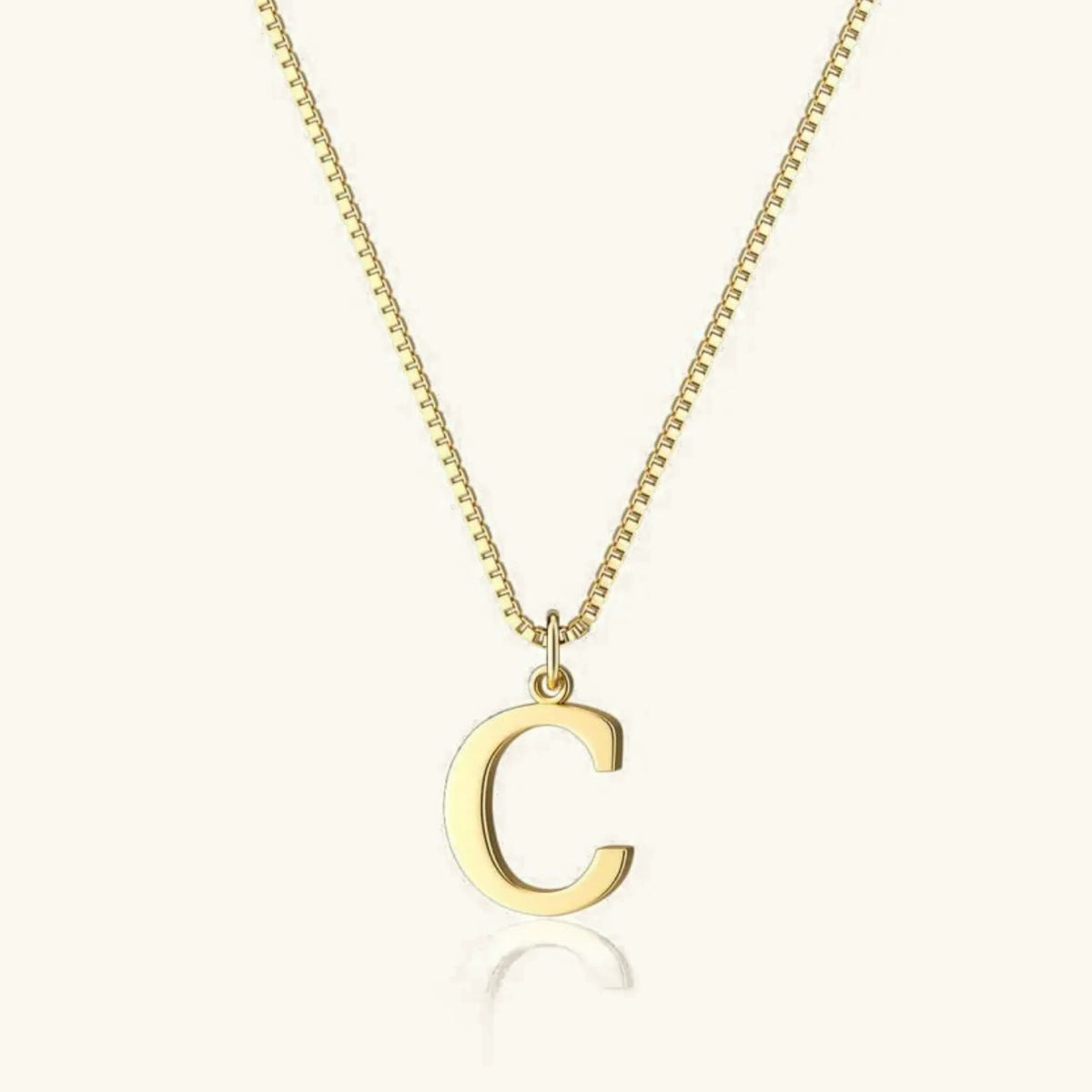 [VA]Therese Initialen-Halskette in Gold