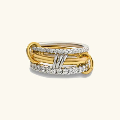 [VA]Cosette Stacked Diamond Ring