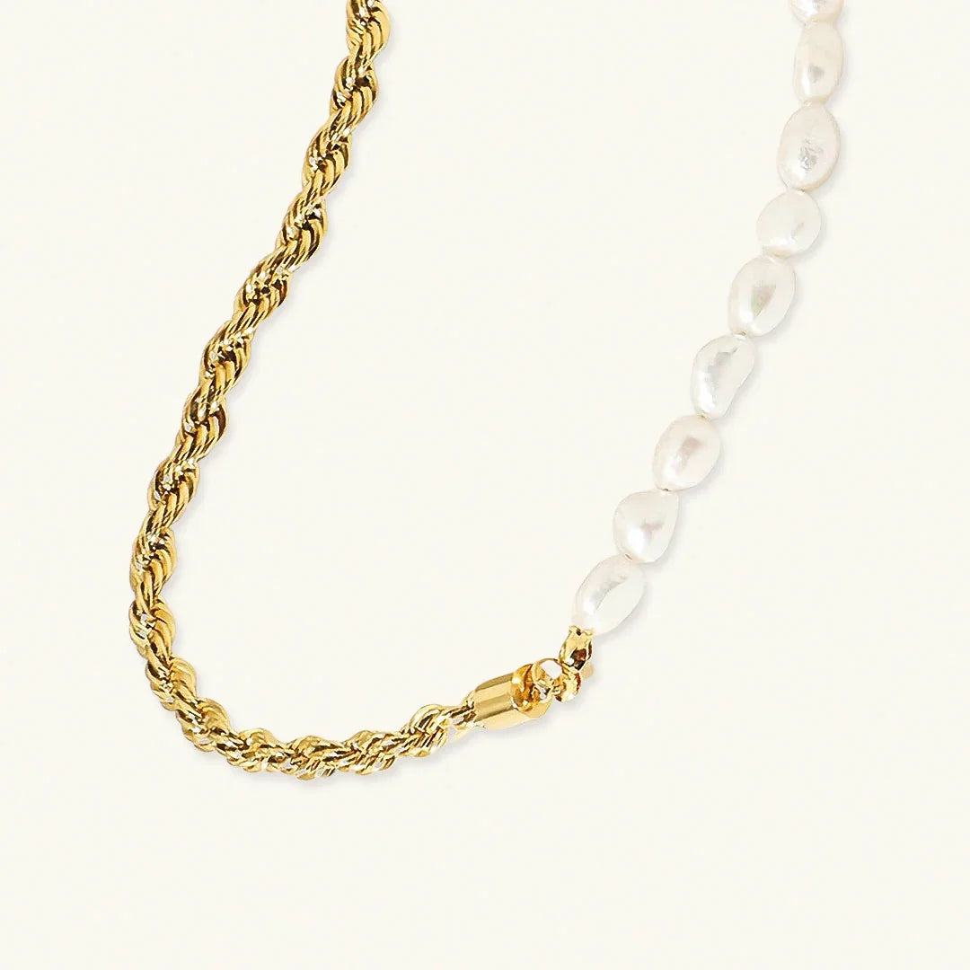 [VA]Dualia Gold-Perlenkette