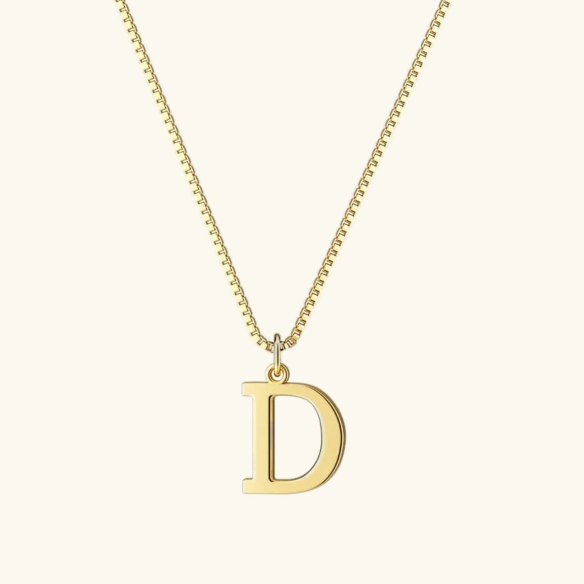 [VA]Therese Initialen-Halskette in Gold
