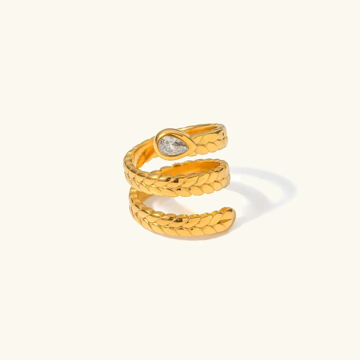 [VA]Davina Gold Serpent Ring