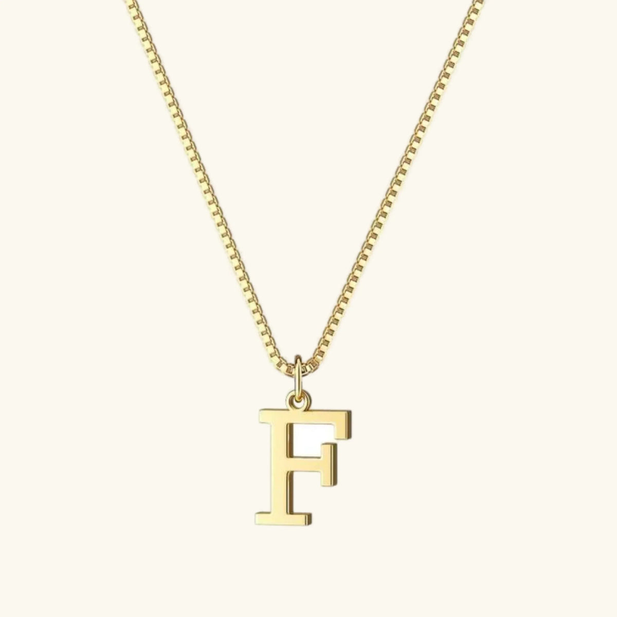 [VA]Therese Initialen-Halskette in Gold