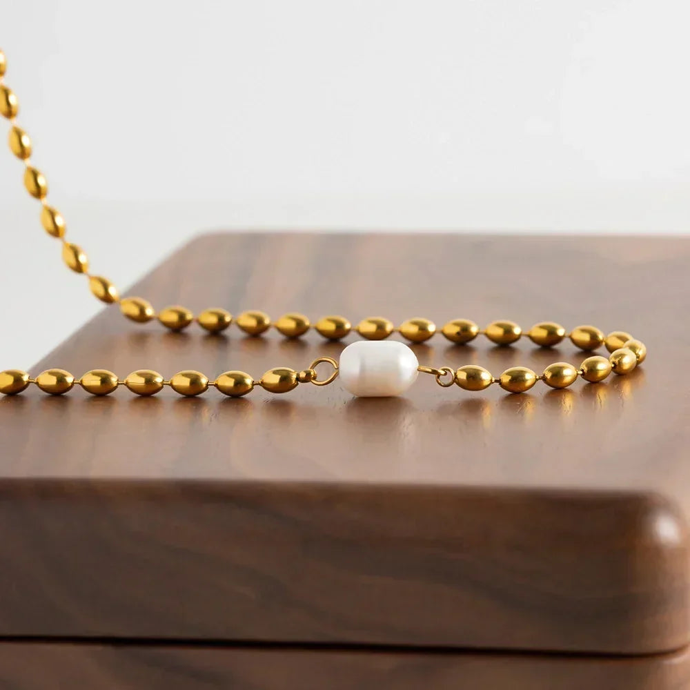 [VA]Neptune Freshwater Pearl Necklace