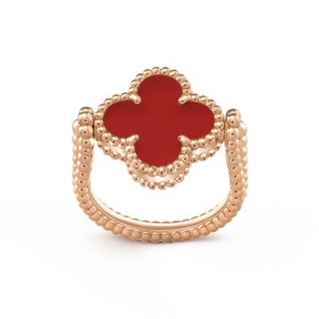[VA]CLOVER WENDE-RING IN ROSÉGOLD