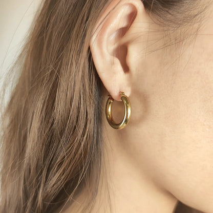 [VA]Wide Hoop Earrings
