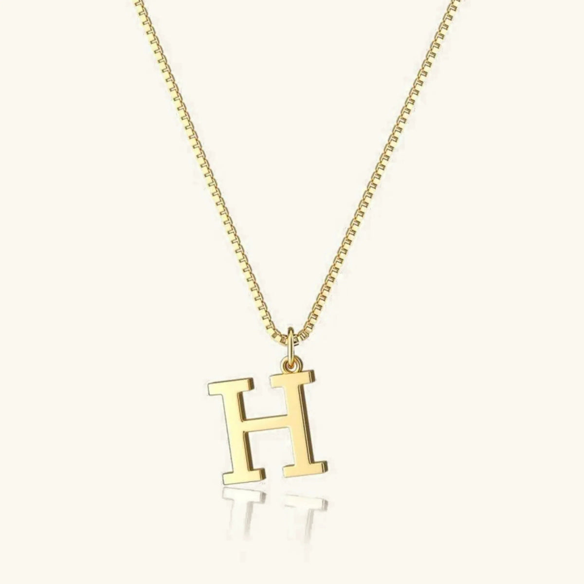 [VA]Therese Initialen-Halskette in Gold