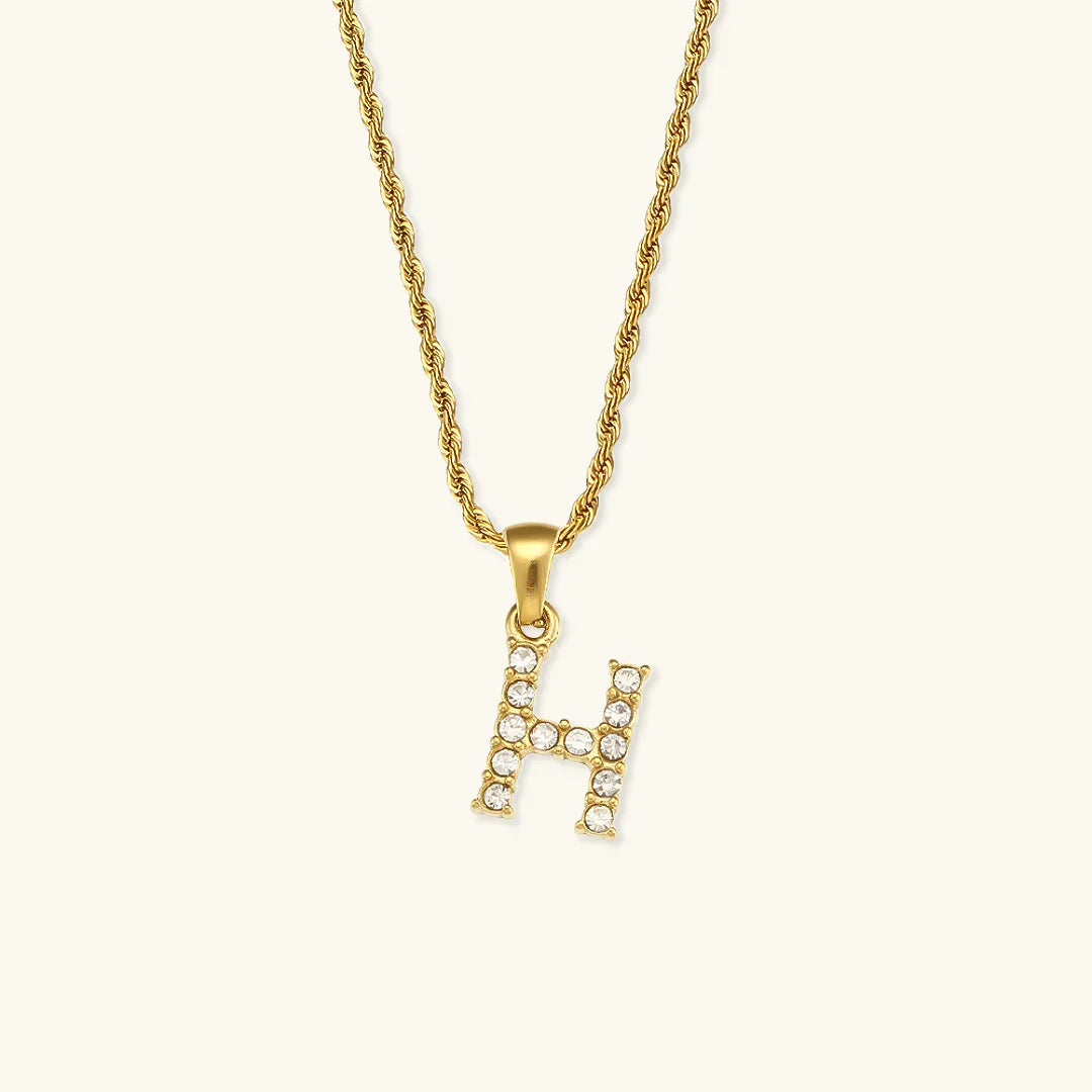 [VA]メイヴ イニシャルダイヤモンドネックレス