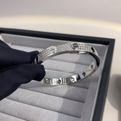 [VA]LOVE BRACELET 6.1MM DIAMOND-PAVED CERAMIC