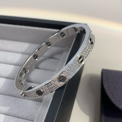 [VA]LOVE BRACELET 6.1MM DIAMOND-PAVED CERAMIC