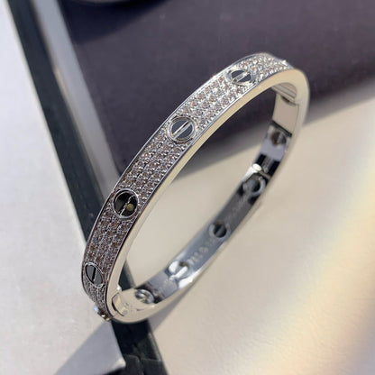 [VA]LOVE BRACELET 6.1MM DIAMOND-PAVED CERAMIC