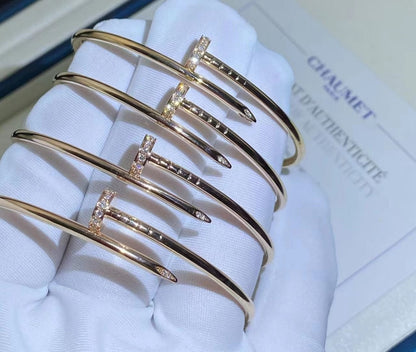 [VA]JUSTE BRACELET 2.5MM DIAMONDS