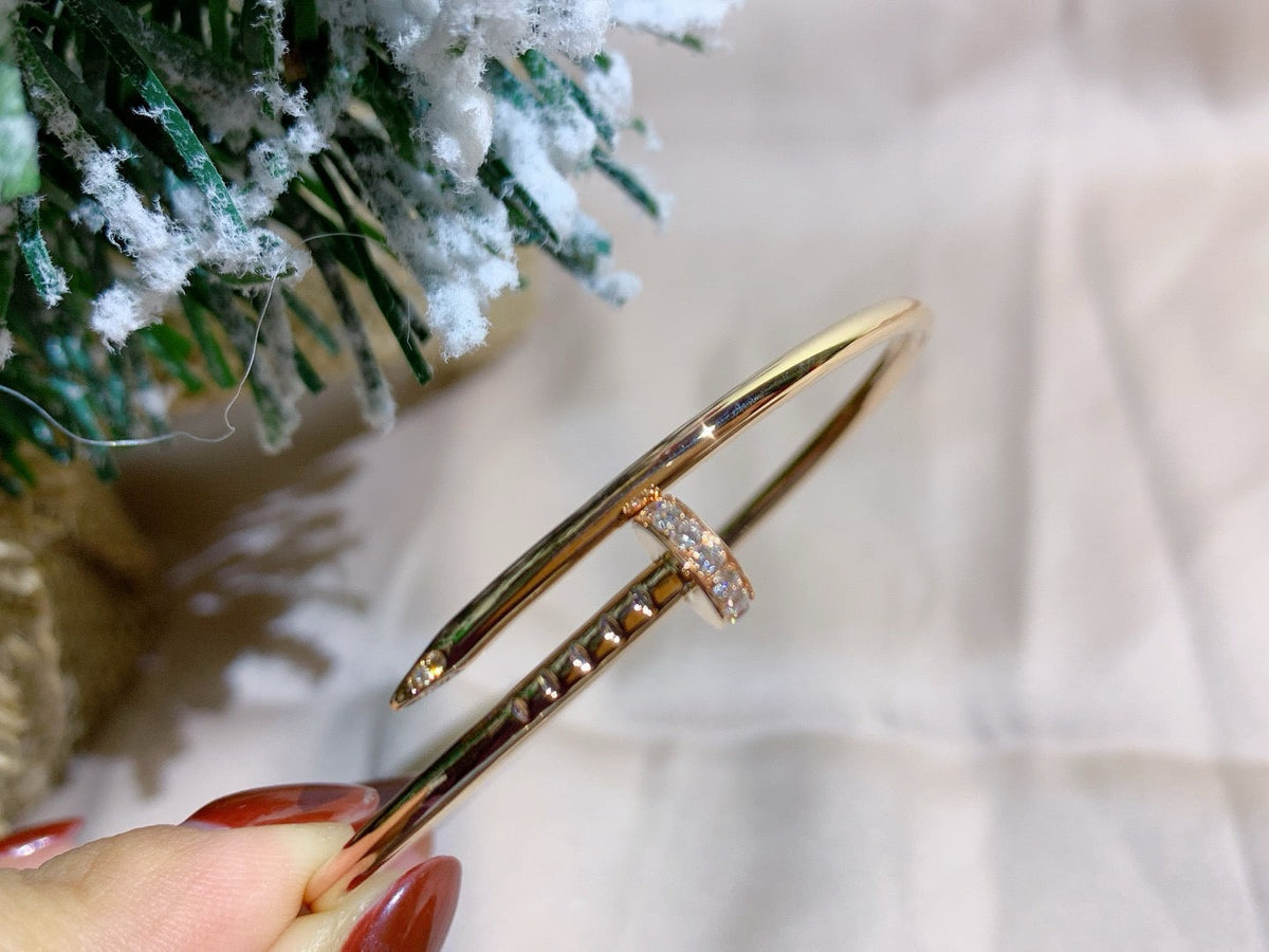 [VA]JUSTE BRACELET 2.5MM DIAMONDS