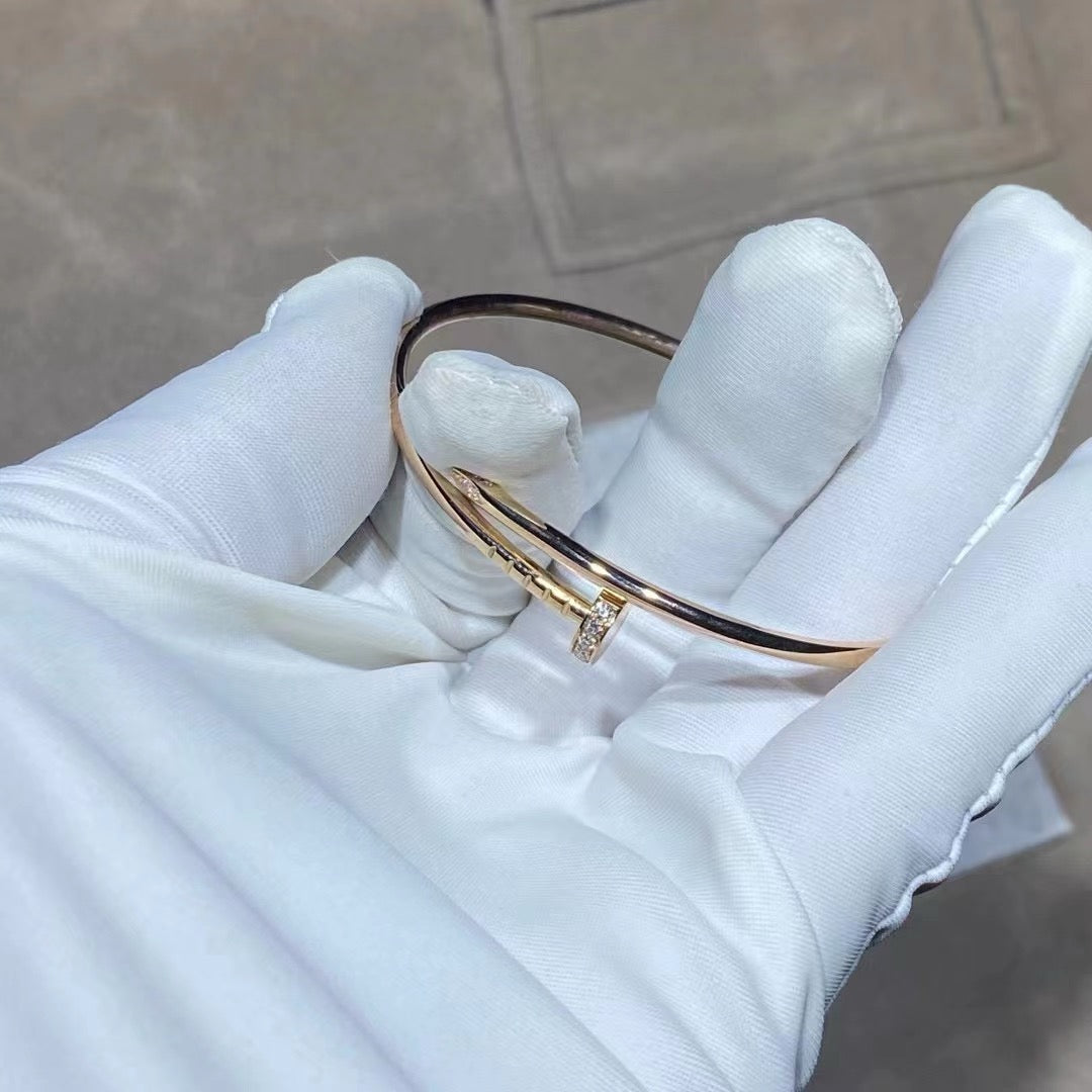 [VA]ジュスト アン クル ブレスレット 2.5mm ダイヤモンド