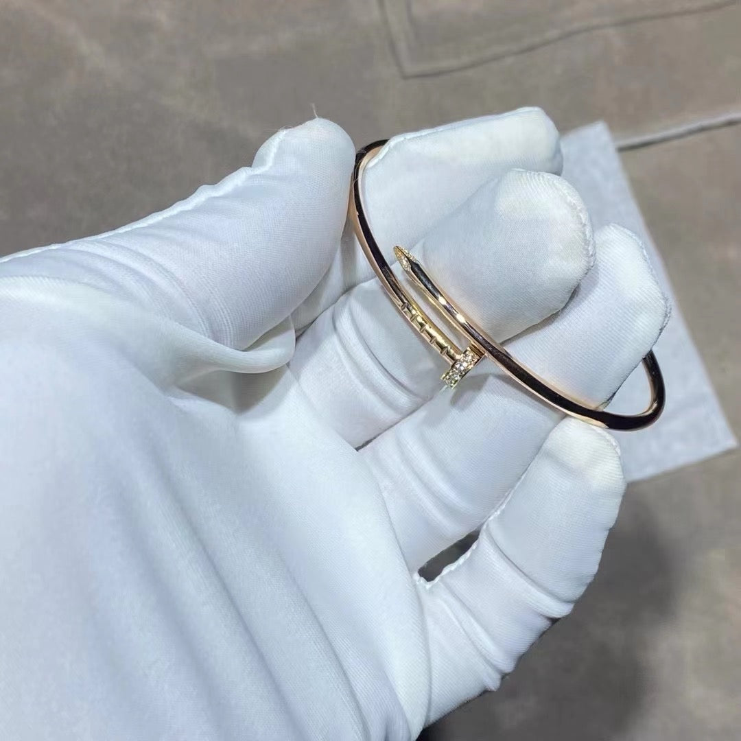 [VA]ジュスト アン クル ブレスレット 2.5mm ダイヤモンド